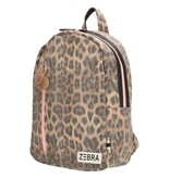 Zebra girls rugzak Luipaard Camel-pink 755003-920 medium