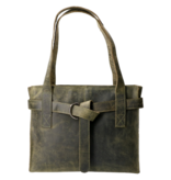 Revival Premium Bags Leren  damestas  UR 898 green