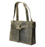 Revival Premium Bags Leren  damestas  UR 898 green