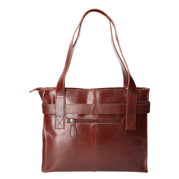 Revival Premium Bags Leren  damestas  UR 898 cognac