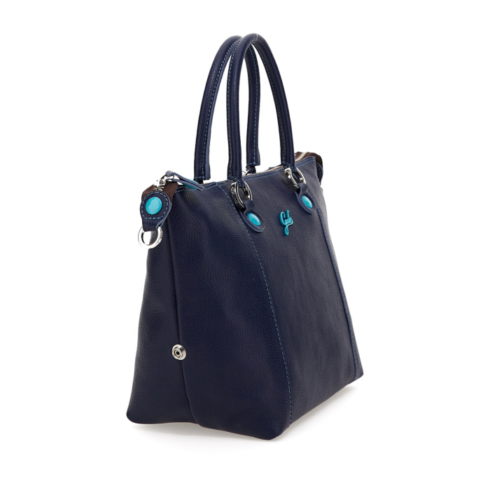 Gabs leren shoppingbag G3 PLUS SIZE M Ruga Basic Blue - Copy