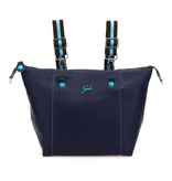 Gabs leren shoppingbag G3 PLUS SIZE M Ruga Basic Blue - Copy