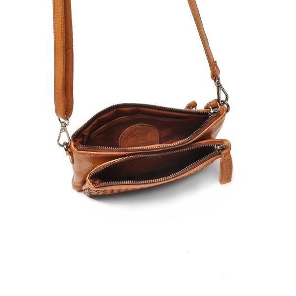 Berba Leren crossbody tas San Remo  775-032