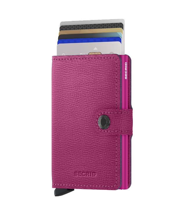 Secrid miniwallet Crisple  MC -Fuchsia