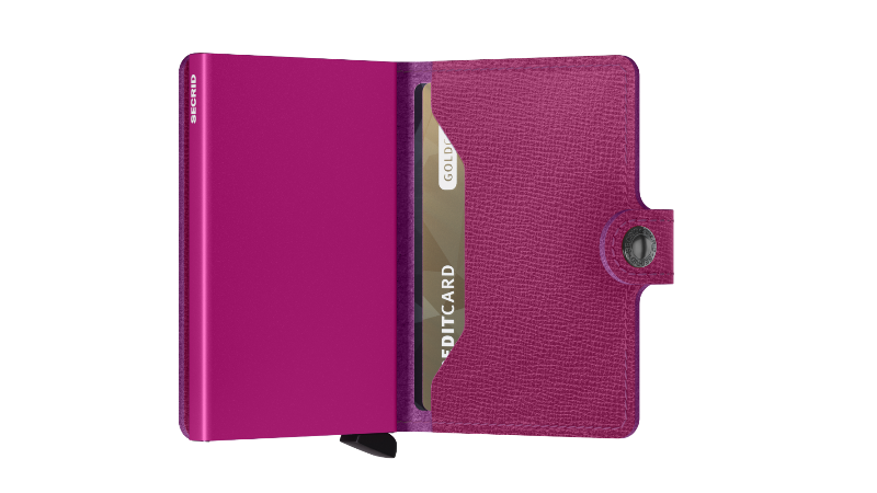 Secrid miniwallet Crisple  MC -Fuchsia