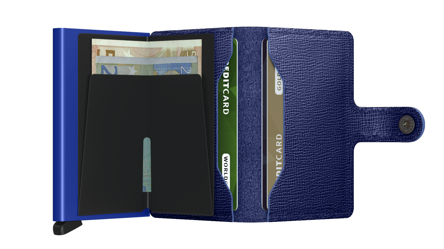 Secrid miniwallet Crisple  MC -Cobalt