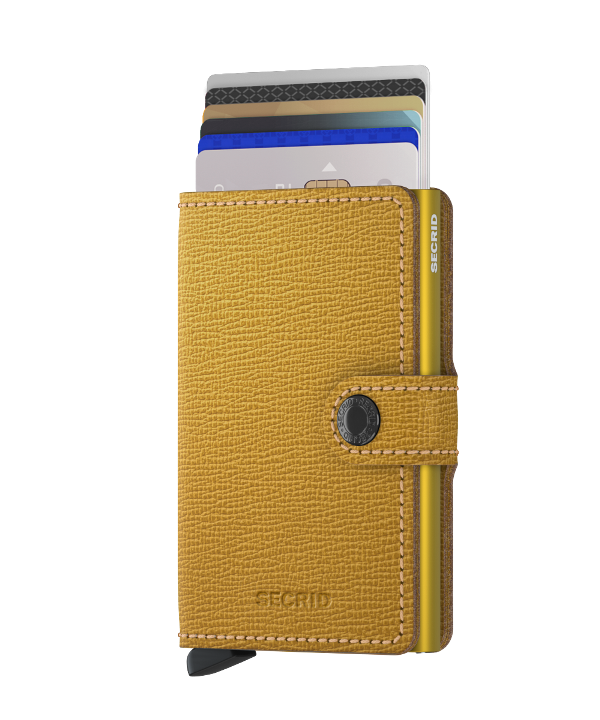 Secrid miniwallet Crisple  MC-Ochre