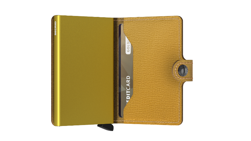 Secrid miniwallet Crisple  MC-Ochre