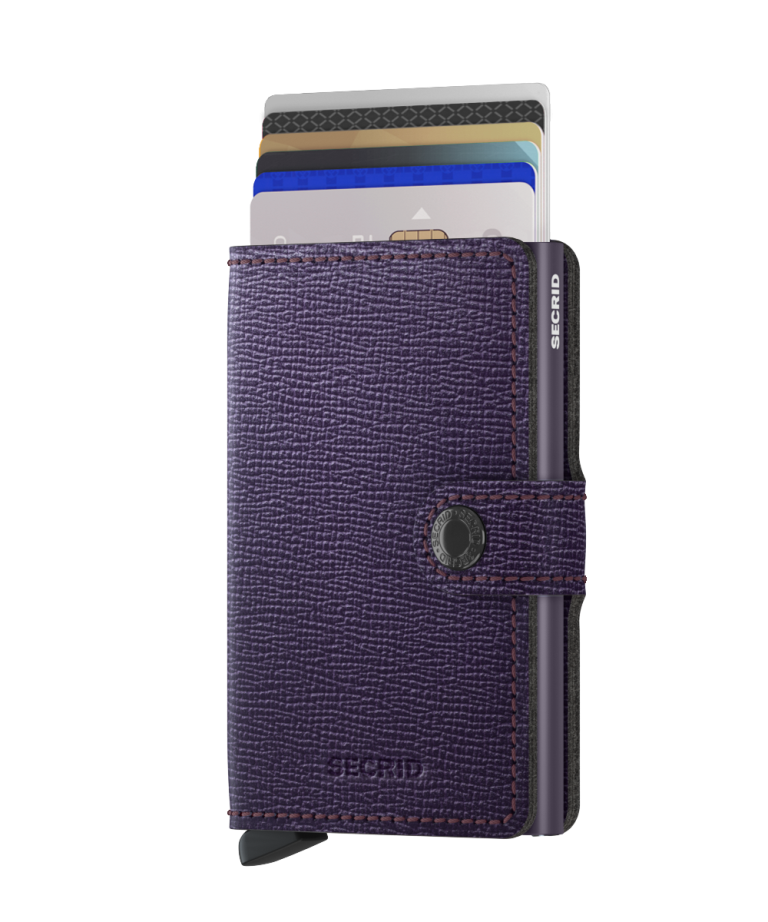 Secrid miniwallet Crisple  MC-Purple