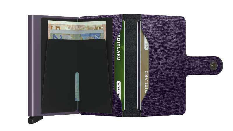 Secrid miniwallet Crisple  MC-Purple