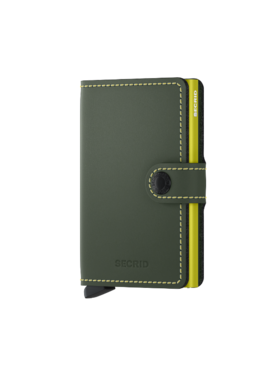 Secrid miniwallet Matte Green & Lime