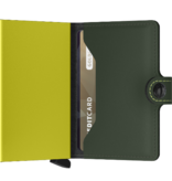 Secrid miniwallet Matte Green & Lime