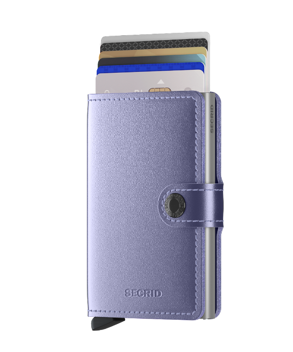 Secrid Miniwallet Metallic  Lila