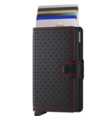 Secrid Miniwallet Perforated Black Red