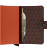 Secrid Miniwallet MOp Brown Orange