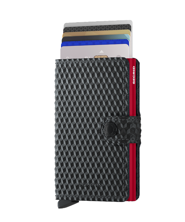 Secrid Miniwallet MCu Black Red