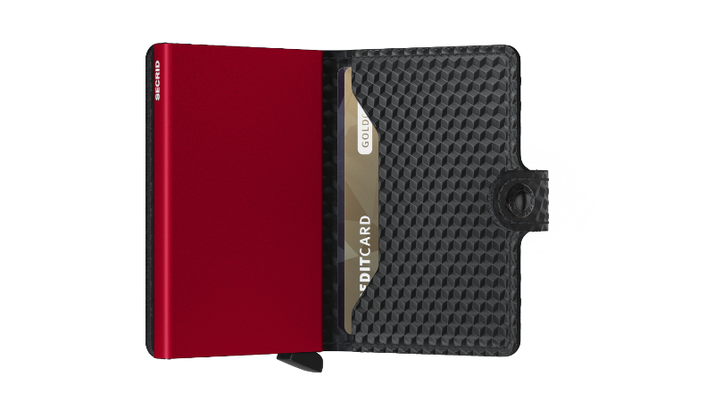 Secrid Miniwallet MCu Black Red