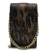 MŌSZ Phone-Bag  Plain Leopard Gold