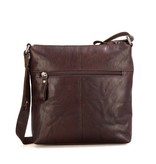 Spikes and Sparrow leren schoudertas  cross-over  B1115