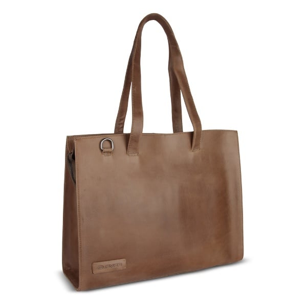 Plevier Islay dames laptoptas 15.6 inch cognac