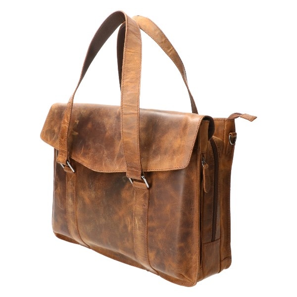 Revival Premium Bags leren dames laptoptas UR889