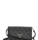 Guess Noelle crossbodytasje mini 4g-Coal logo