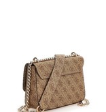 Guess Eco elements mini crossbody 4g-logo latte