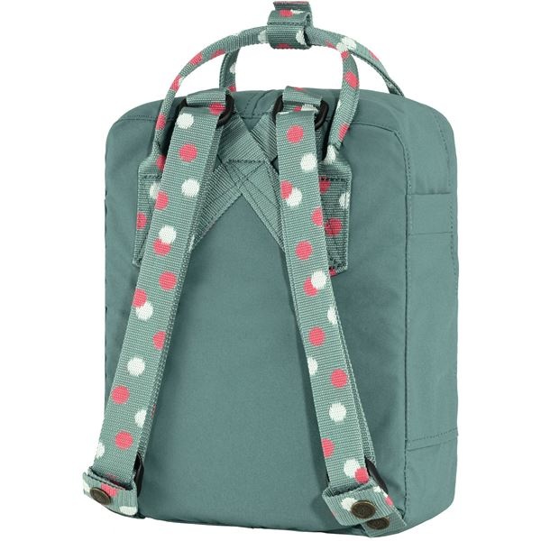 Fjallraven Kånken mini rugzak  Frost Green Confetti Pattern