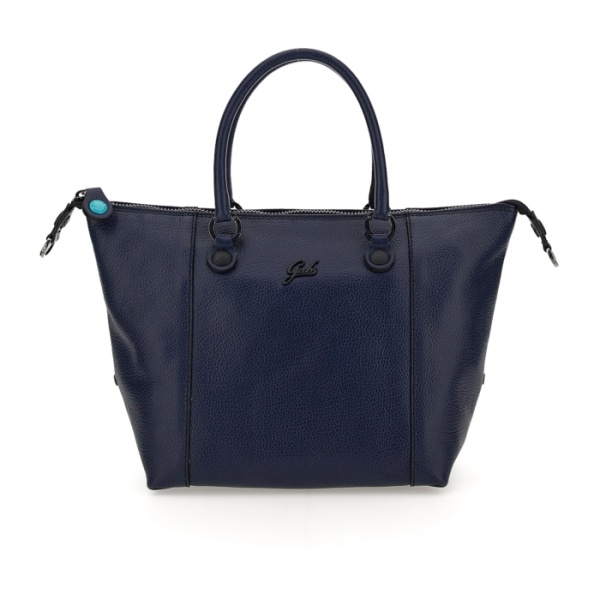 Gabs Cabrio shopper G3 PLUS in ink blue ruga zwart leer Size M