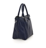 Gabs Cabrio shopper G3 PLUS in ink blue ruga zwart leer Size M