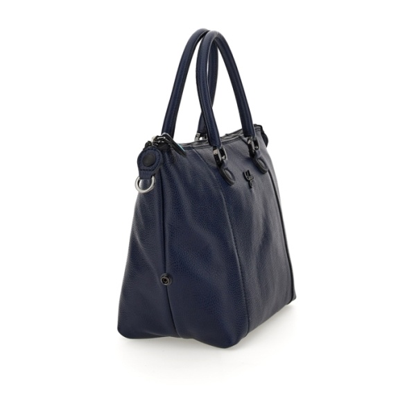 Gabs Cabrio shopper G3 PLUS in ink blue ruga zwart leer Size M