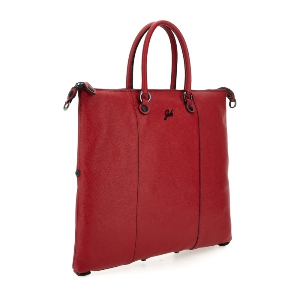 leren shoppingbag G3 PLUS SIZE  L Red