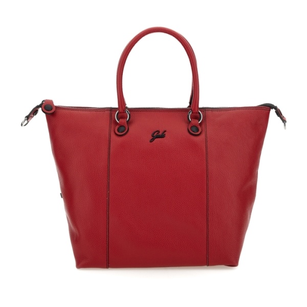 leren shoppingbag G3 PLUS SIZE  L Red