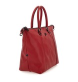 leren shoppingbag G3 PLUS SIZE  L Red