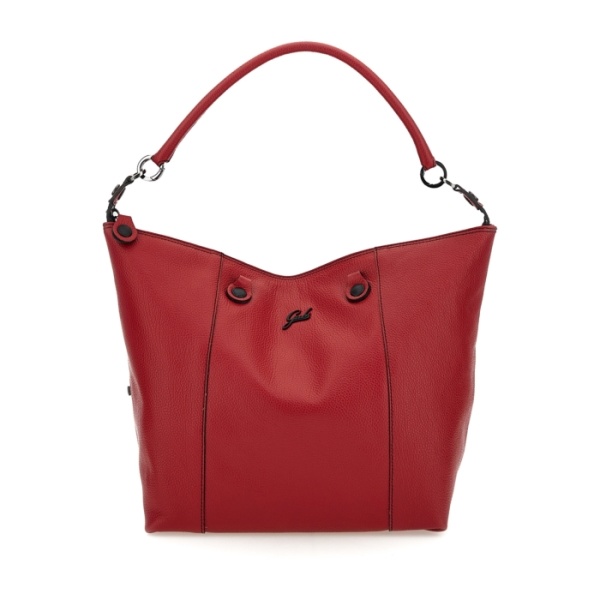 leren shoppingbag G3 PLUS SIZE  L Red