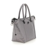 Gabs Leren Shopper G3  Plus  in Silver Rosa Size M