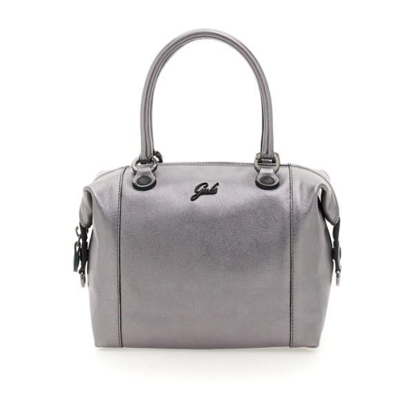 Gabs Leren Shopper G3  Plus  in Silver Rosa Size M