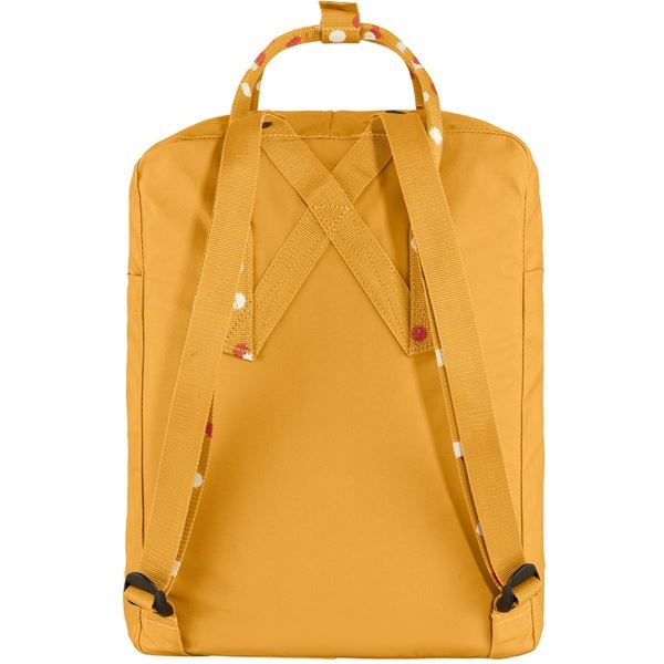 Fjallraven Kånken rugzak original ochre-confetti Pattern 23510-916