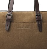 Castelijn & Beerens Nubuck  dames Schoudertas Laptoptas  53 9761 TA