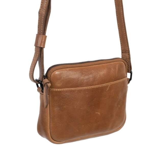 BOSBOOM REAL LEATHER BAGS Leren schoudertasje  Pescia  71035