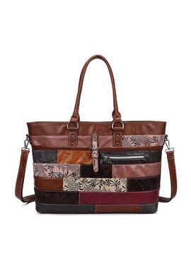 NOI NOI Kunststof Shopper Rainbow Laptopbag