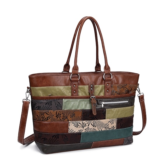 NOI NOI Kunststof Shopper Rainbow Laptopbag