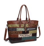 NOI NOI Kunststof Shopper Rainbow Laptopbag