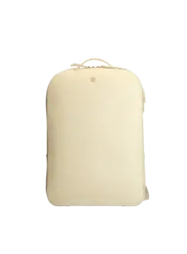 FMME Rugtas Claire Voor 15 Inch Laptop In Cream Grain Runderleer