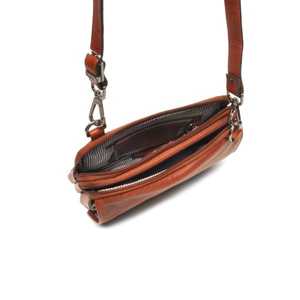 Berba leren crossbody-tas Lucca 335-042