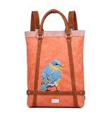 Hi Di Hi Bluebird Orange 04 Handbag/Backpack
