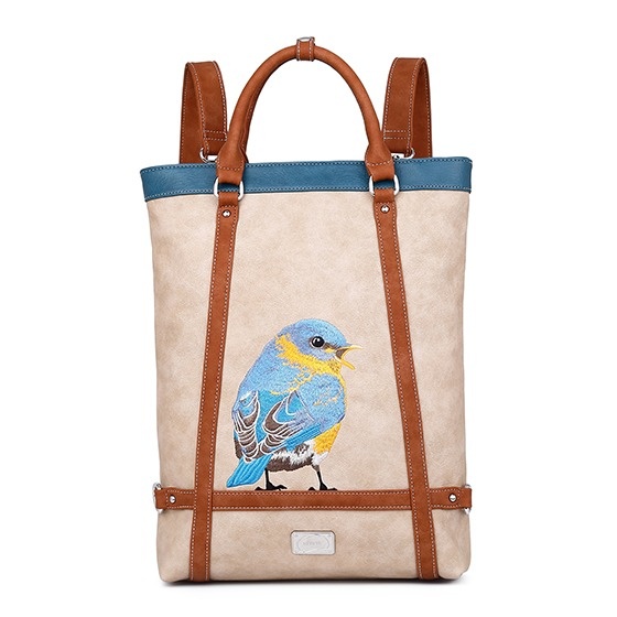 Hi Di Hi Bluebird Beige 02 Handbag/Backpack