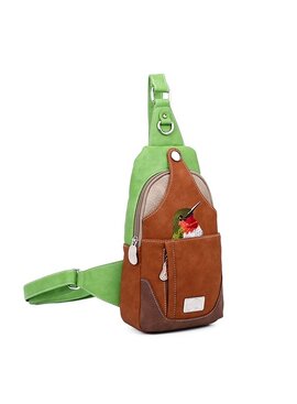 Hi Di Hi Carol Rust Green Backpack Slingband CL15