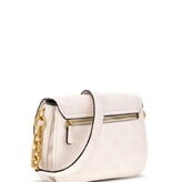 Guess Crossbody tas Izzy met logoprint ecru