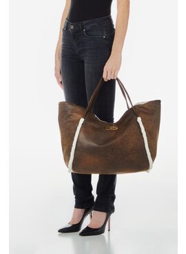 Liu Jo Draagtas van gecoate stof met clutch
